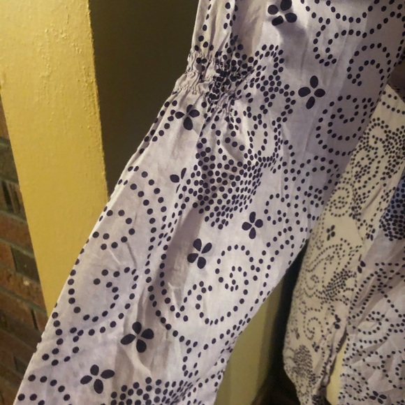 Light purple patterned Cotton Tunic - Picture 7 of 13